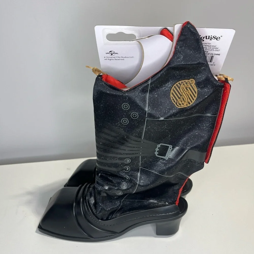 NEW Elphaba's Black Boots - Wicked Costume Dress Up Shoes